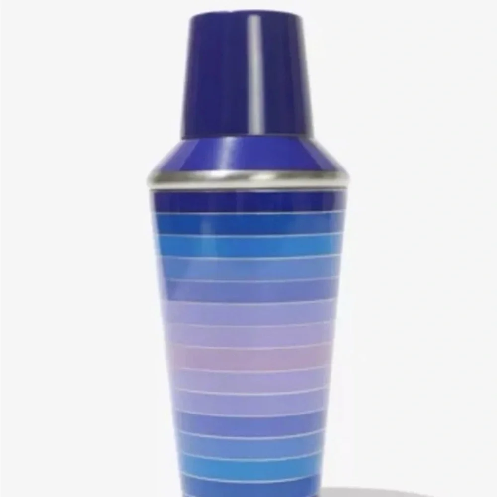 Jonathan Adler Scala Cocktail Shaker in Blue and Purple